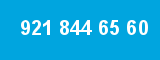 921 844 65 60 921 844 65 60